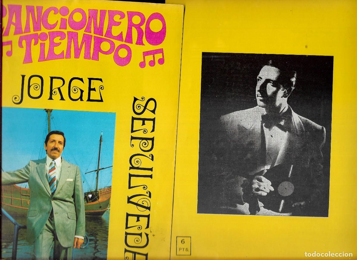 Cat&aacute;logos de M&uacute;sica: LOTE 30 CANCIONEROS DE JORGE SEPULVEDA A&Ntilde;O 1972