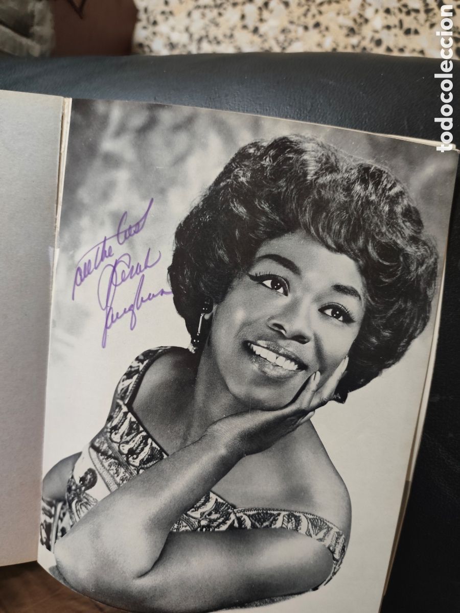 Cat&aacute;logos de M&uacute;sica: Dedicatorias aut&oacute;grafas de Sara Vaugham y Duke Ellington. IV festival de jazz de Barcelona.