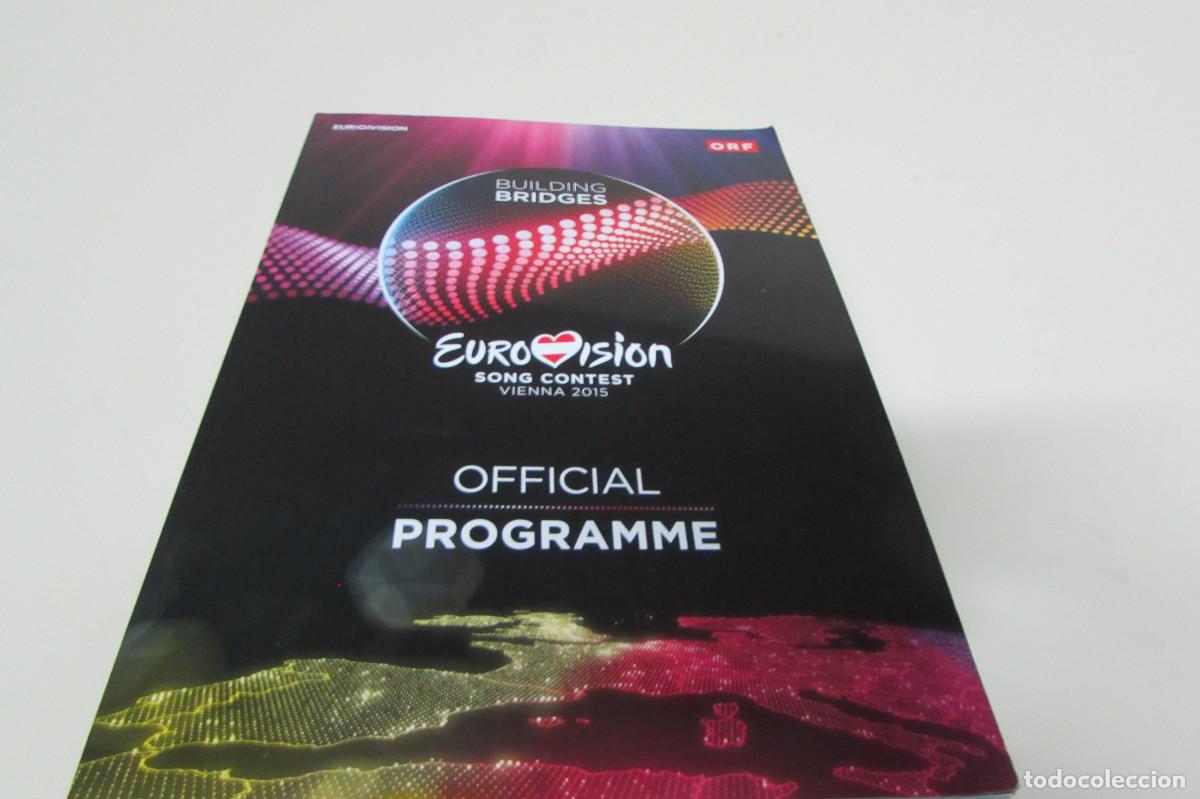 Cat&aacute;logos de M&uacute;sica: Eurovision 2015 Vienna Official Programme DESCATALOGADO