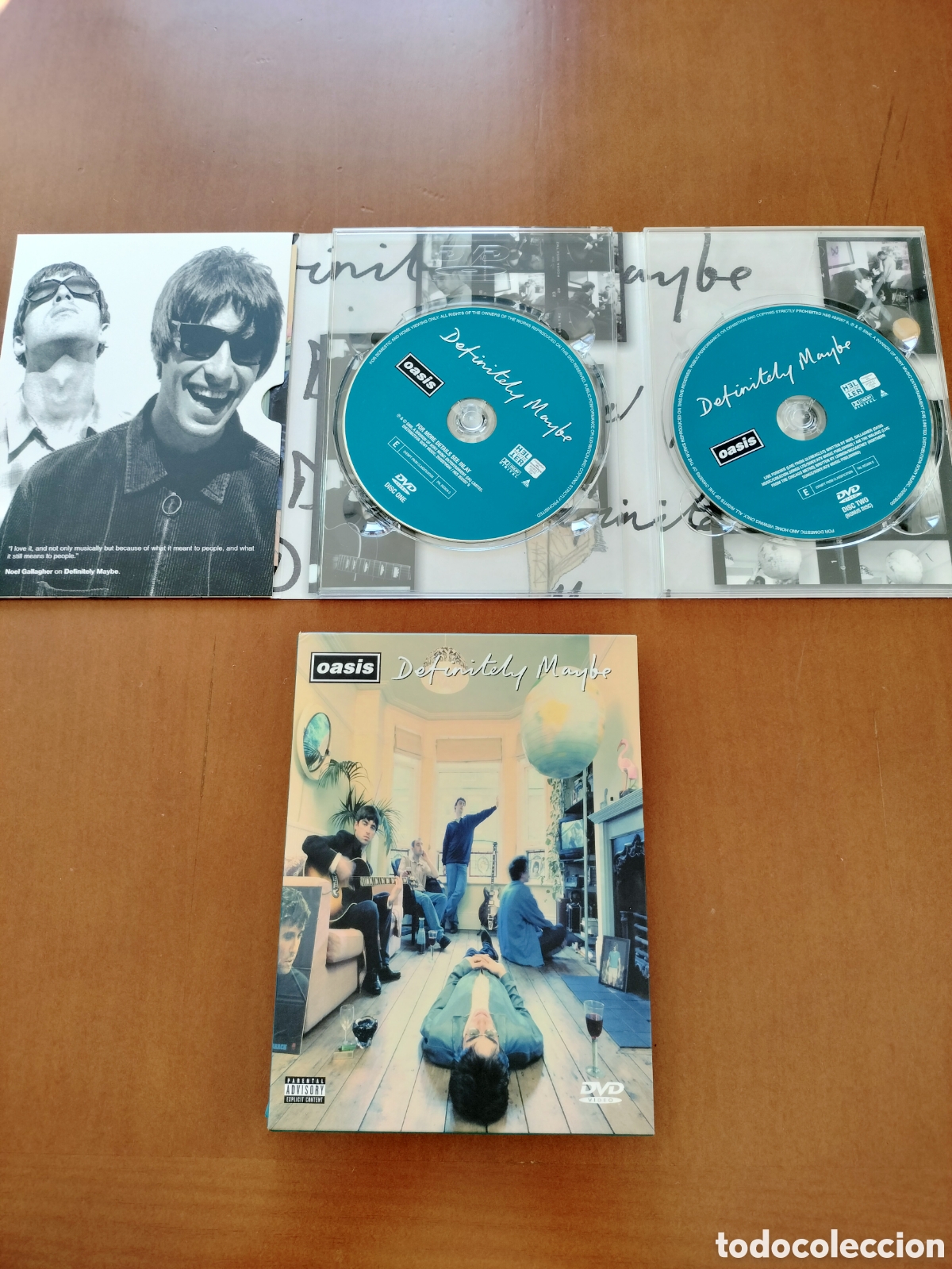 Cat&aacute;logos de m&uacute;sica: oasis definitely maybe - Foto 3