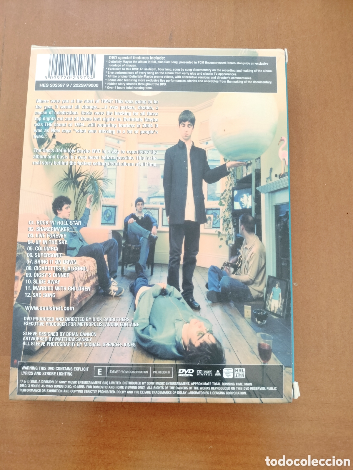 Cat&aacute;logos de m&uacute;sica: oasis definitely maybe - Foto 1