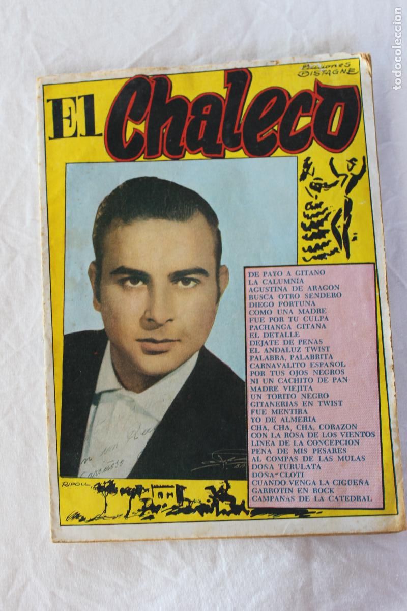 Cataloghi di Musica: CANCIONERO EL CHALECO INTERPRETE DE LA CANCION ANDALUZA