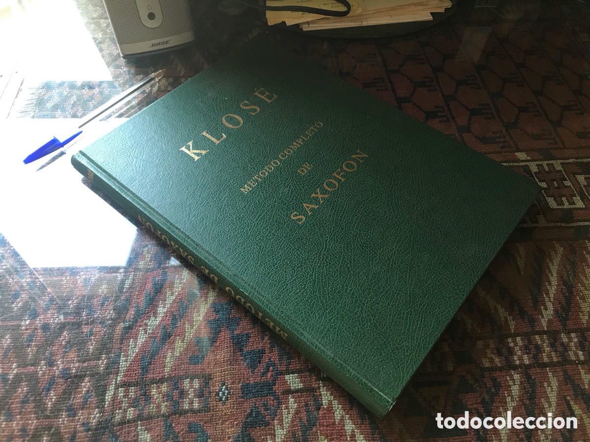Cat&aacute;logos de M&uacute;sica: Klos&eacute;. M&eacute;todo completo de saxof&oacute;n
