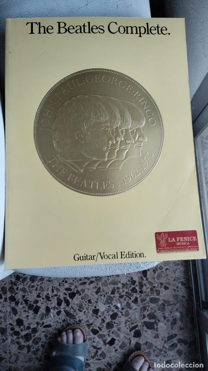 Cat&aacute;logos de M&uacute;sica: The Beatles complete. Guitar/ vocal edition
