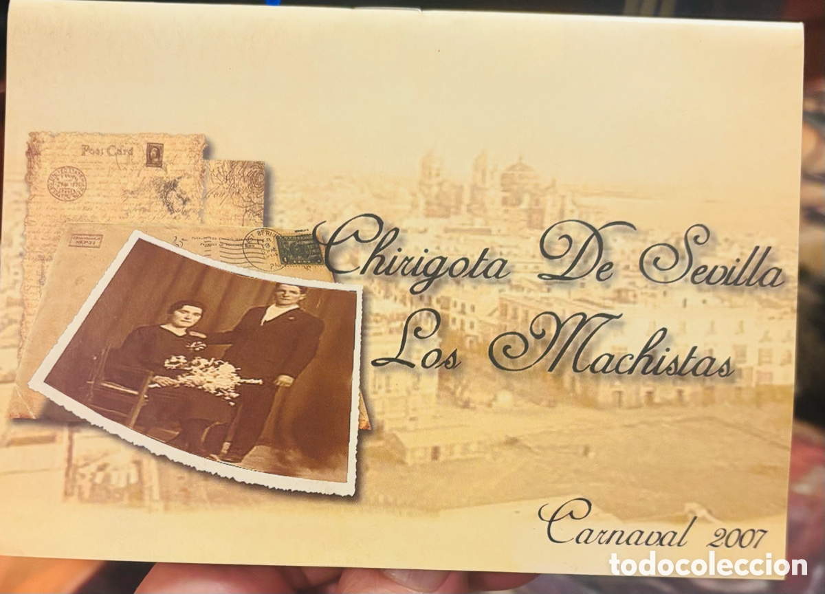 Cat&aacute;logos de M&uacute;sica: Carnaval C&aacute;diz 2007. Libreto chirigota Los Machistas