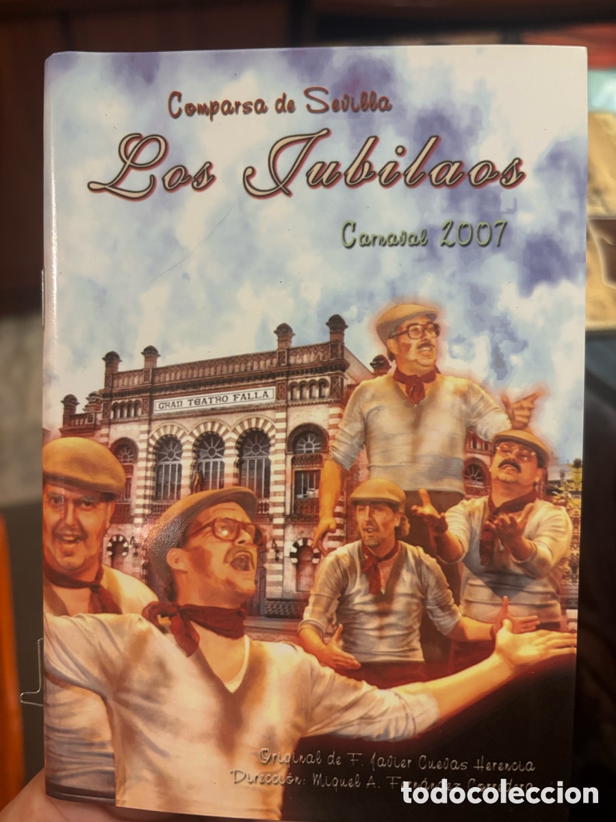 Cat&aacute;logos de M&uacute;sica: Carnaval C&aacute;diz 2007. Libreto comparsa Los Jubilaos