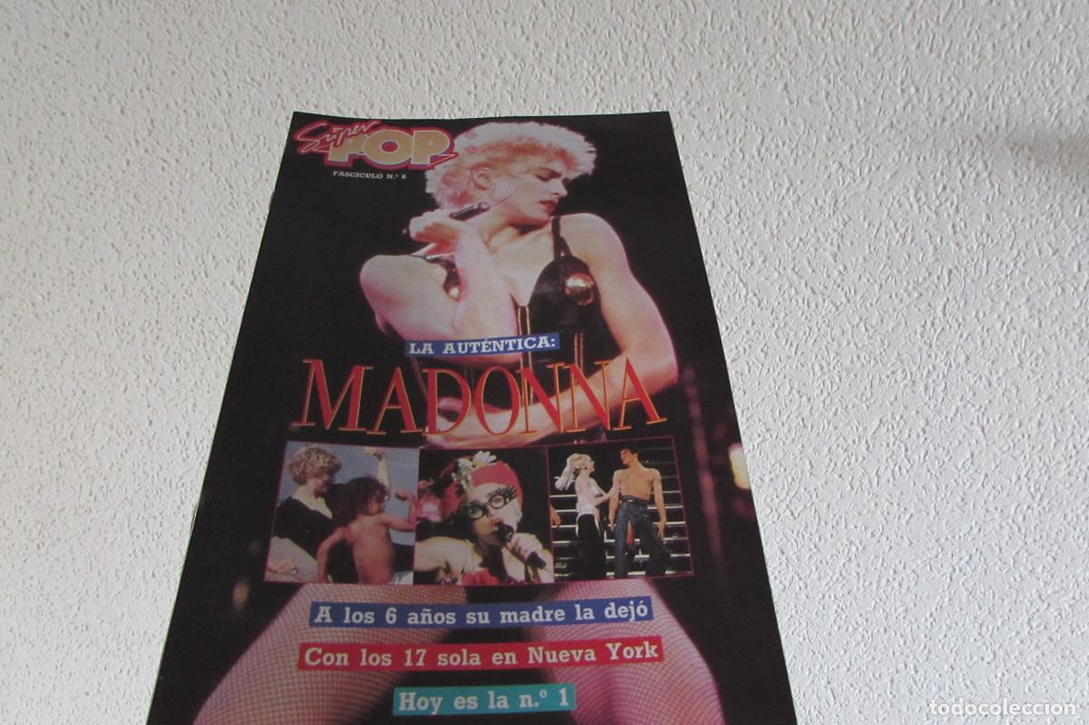 Cat&aacute;logos de M&uacute;sica: Fasciculo n 6 super pop LA AUTENTICA MADONNA INCLUYE POSTER