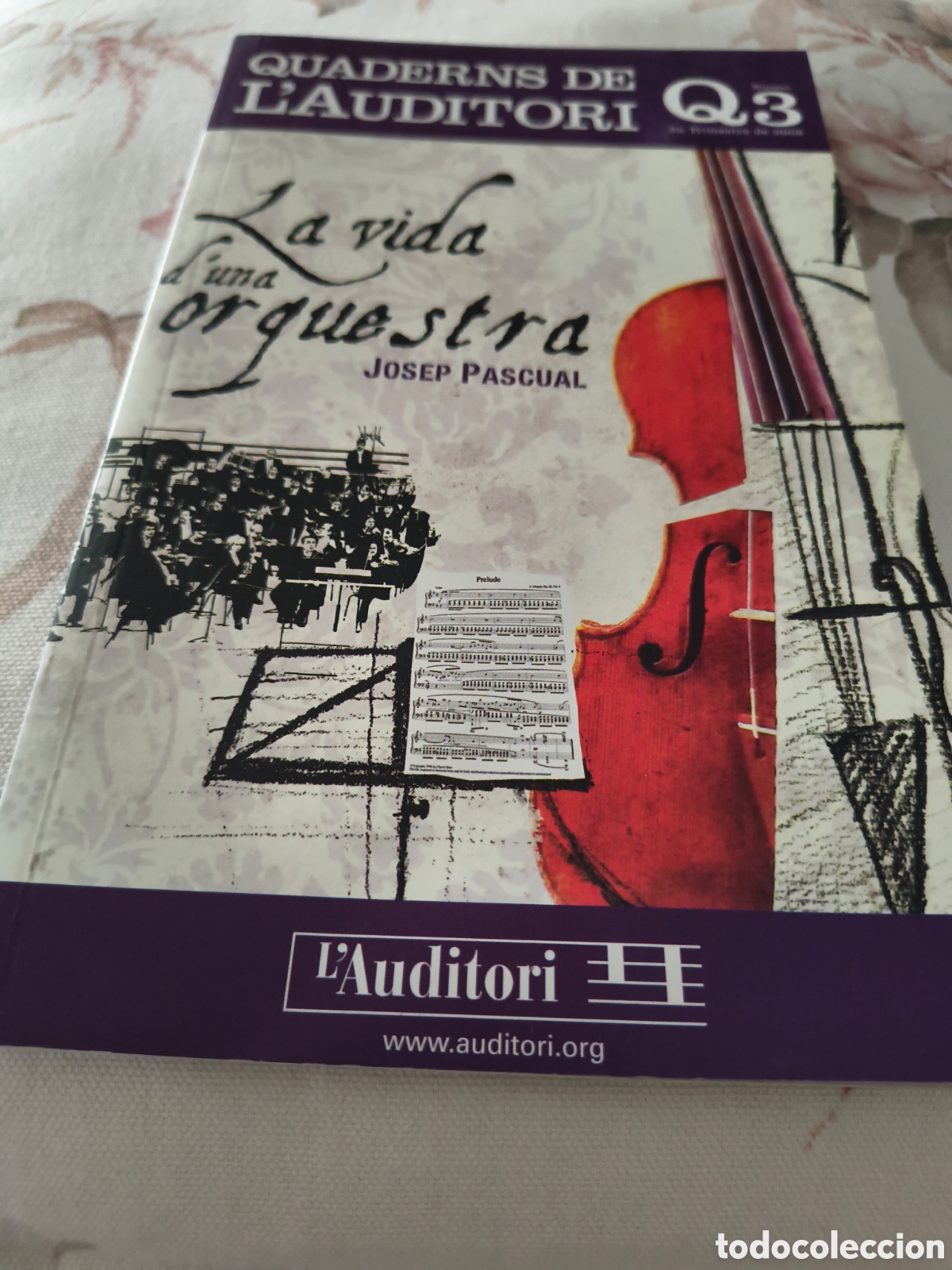 Cat&aacute;logos de M&uacute;sica: LA VIDA D&acute;UNA ORQUESTRA DE JOSEP PASCUAL (L&acute;AUDITORI)