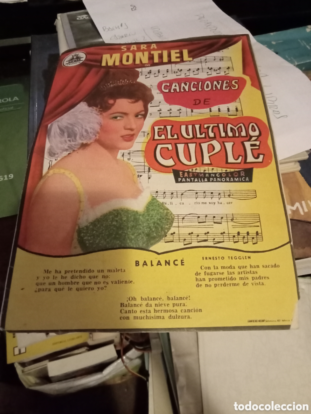 Cat&aacute;logos de M&uacute;sica: Sara Montiel el &uacute;ltimo cumple cancionero