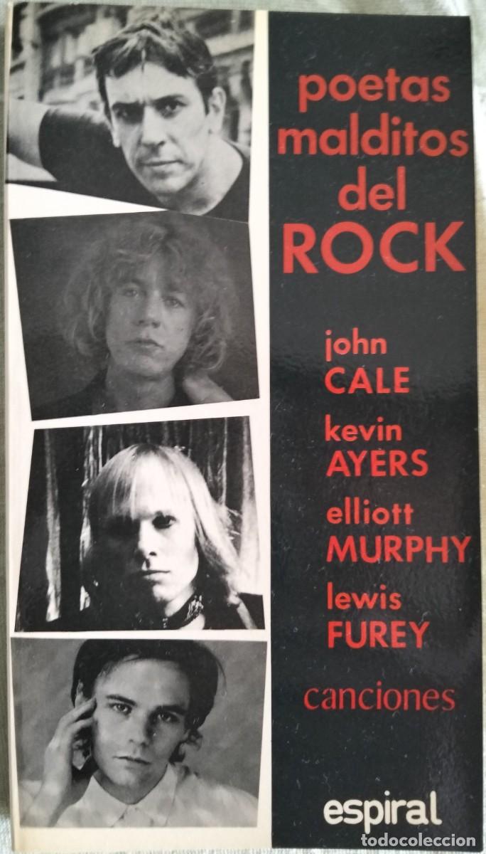 Cat&aacute;logos de M&uacute;sica: POETAS MALDITOS DEL ROCK: John Cale, Kevin Ayers, Elliott Murphy, Lewis Furey. Editorial Fundamentos