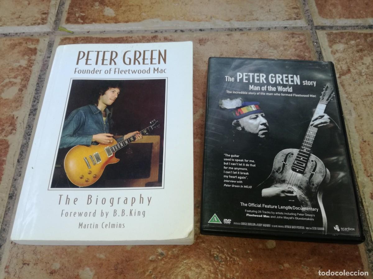 Cat&aacute;logos de M&uacute;sica: LIBRO DE PETER GREEN-THE BIOGRAPHY-FOUNDER OF FLEETWOOD MAC + DVD DE REGALO-230 PAGS