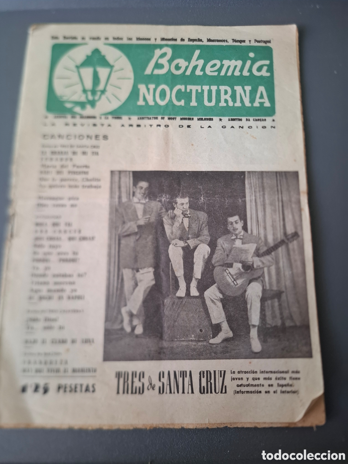 Cat&aacute;logos de M&uacute;sica: Bohemia nocturna - a&ntilde;o VI- num 61