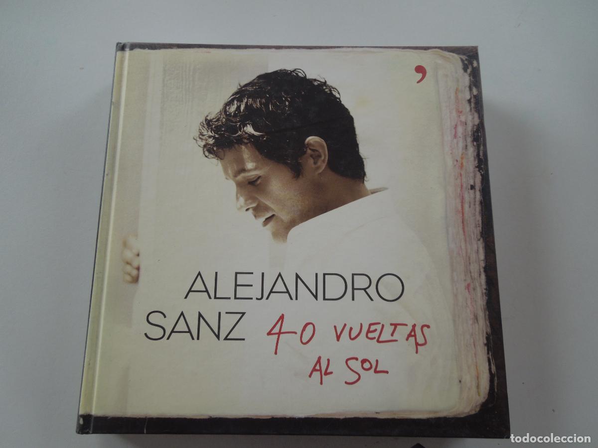 Cat&aacute;logos de M&uacute;sica: ALEJANDRO SANZ- 40 VUELTAS AL SOL - 2009 - CANCIONERO, J. L. GUERRA- TEMAS DE HOY