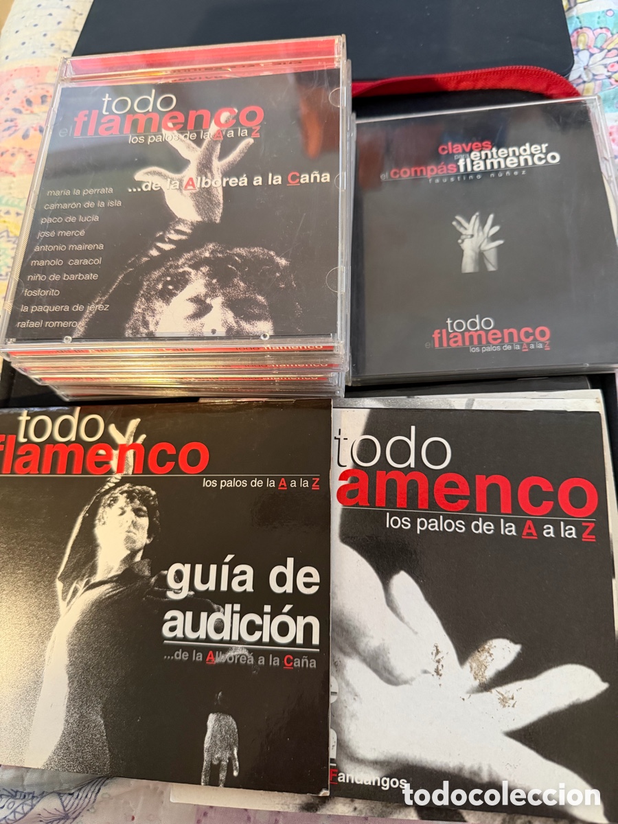 Cat&aacute;logos de M&uacute;sica: Colecci&oacute;n Todo el Flamenco - Club Internacional del Libro (CDs y Libros)