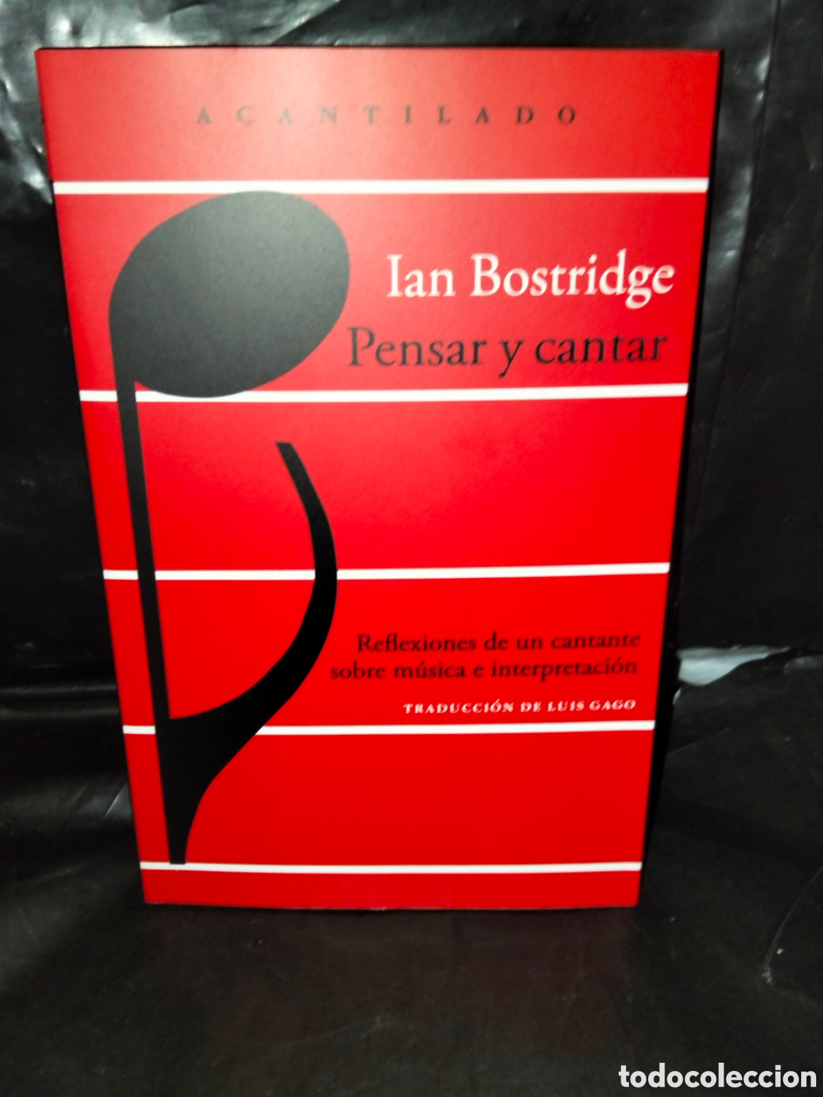 Cat&aacute;logos de M&uacute;sica: IAN BOSTRIDGE. PENSAR Y CANTAR .ACANTILADO