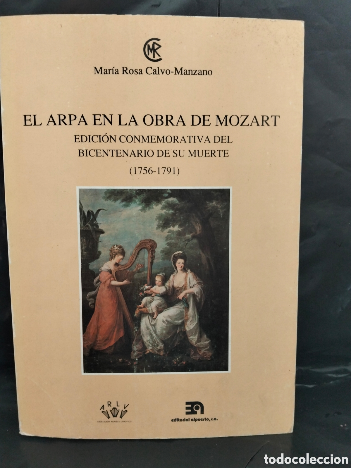 Cat&aacute;logos de M&uacute;sica: MAR&Iacute;A ROSA CALVO-MANZANO. EL ARPA EN LA OBRA DE MOZART .ALPUERTO
