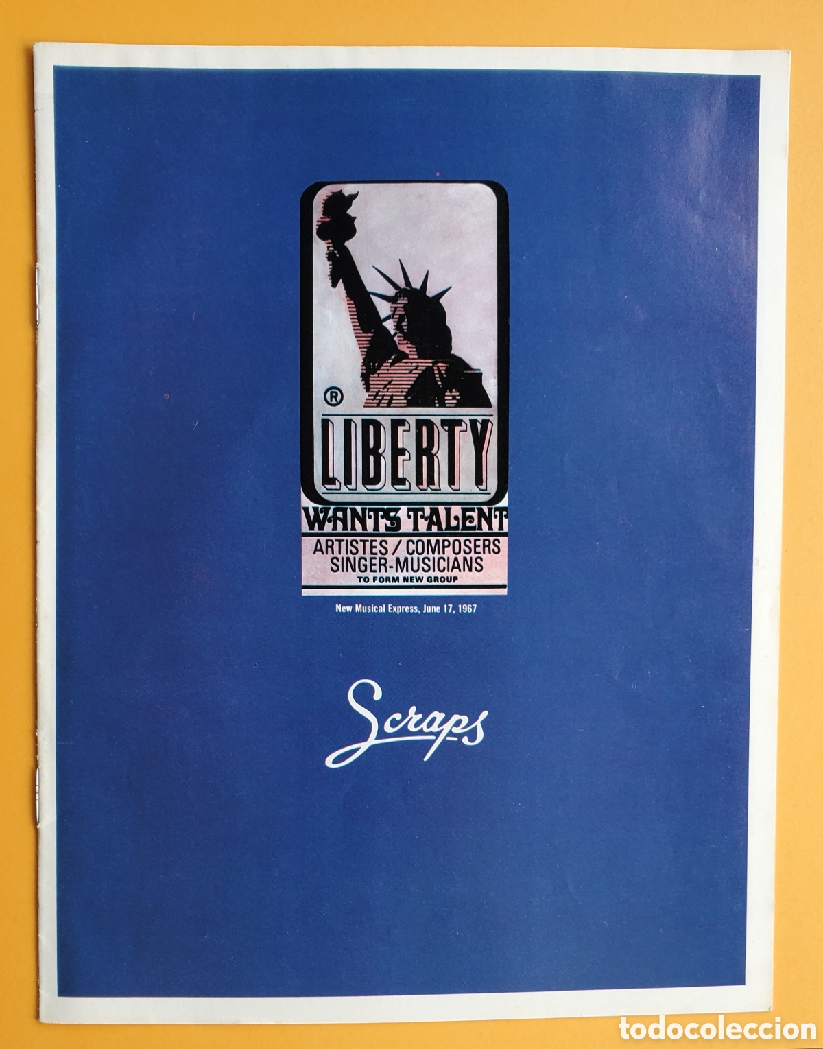 Music Catalogs: Libreto ELTON JOHN. CAPTAIN FANTASTIC. 1975.England