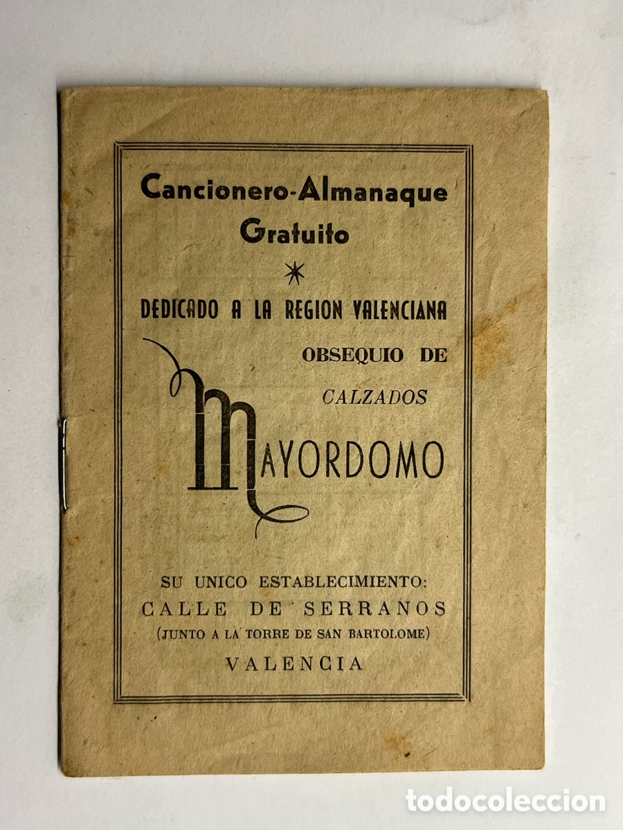 Cat&aacute;logos de M&uacute;sica: CANCIONERO: Su vas a Calatayud, Granada, Camino Verde, La ni&ntilde;a de Puerto Rico, Campanera (a.1957)
