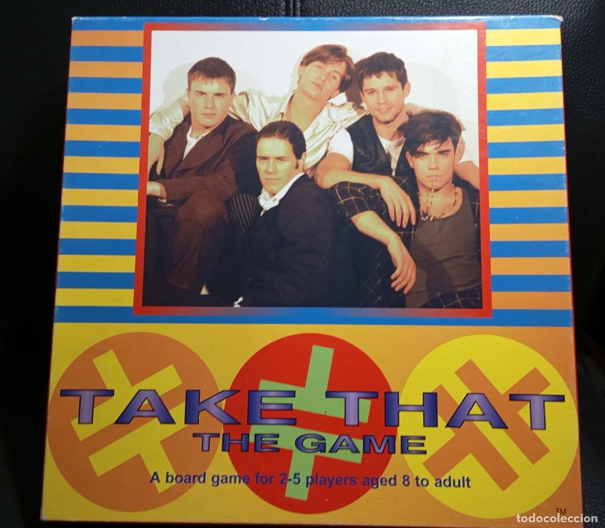 Cat&aacute;logos de M&uacute;sica: TAKE THAT - THE GAME - JUEGO OFICIAL COMPLETO - 1994 MMG - GARY BARLOW - MARK OWEN - ROBBIE WILLIAMS