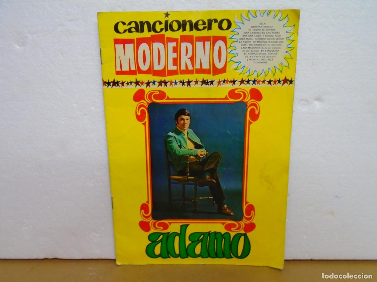 Cat&aacute;logos de M&uacute;sica: CANCIONERO MODERNO&rdquo;ADAMO&rdquo;EDICIONES ESTE, A&Ntilde;OS 60.