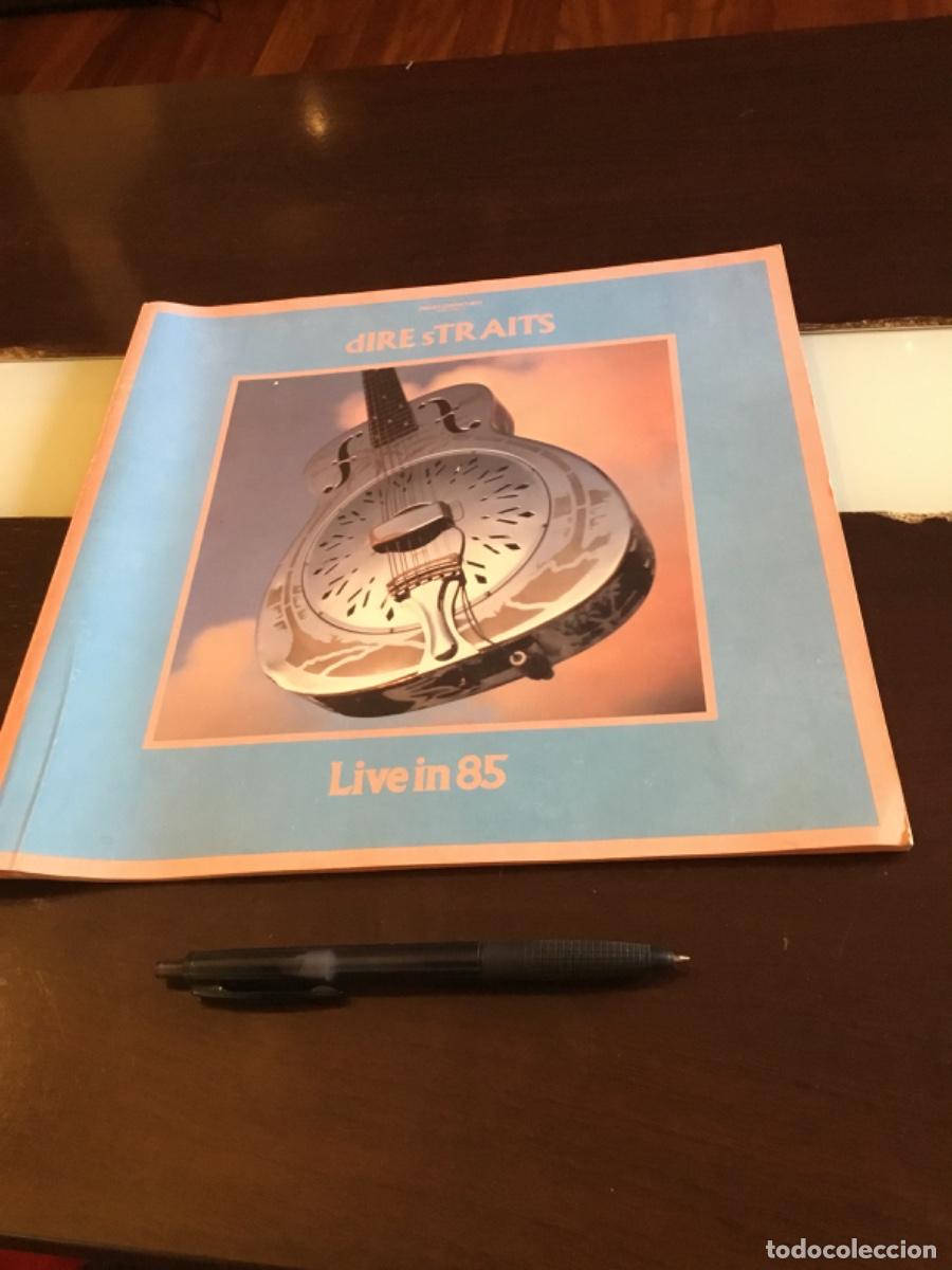 Cat&aacute;logos de M&uacute;sica: Antiguo catalogo Dir&eacute; straits live in 85