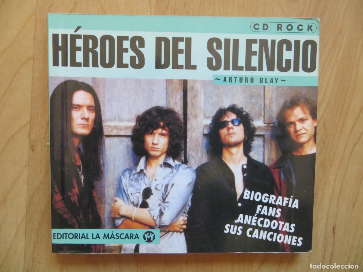 Cat&aacute;logos de m&uacute;sica: HEROES DEL SILENCIO: CD ROCK LIBRO (EDITORIAL LA MASCARA) 120 PAGINAS !!