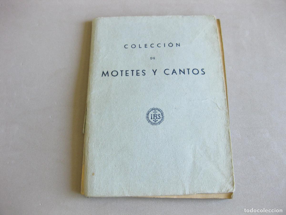 Cat&aacute;logos de m&uacute;sica: COLECCI&Oacute;N DE MOTETES Y CANTOS RELIGIOSOS