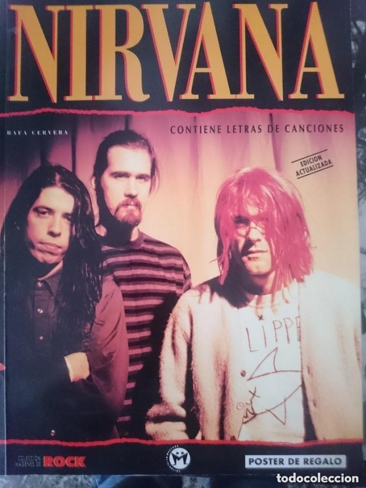 Cat&aacute;logos de m&uacute;sica: NIRVANA -- INCLUYE LETRAS DE CANCIONES -LIBRO ORIGINAL A&Ntilde;OS 90 -leer detalles