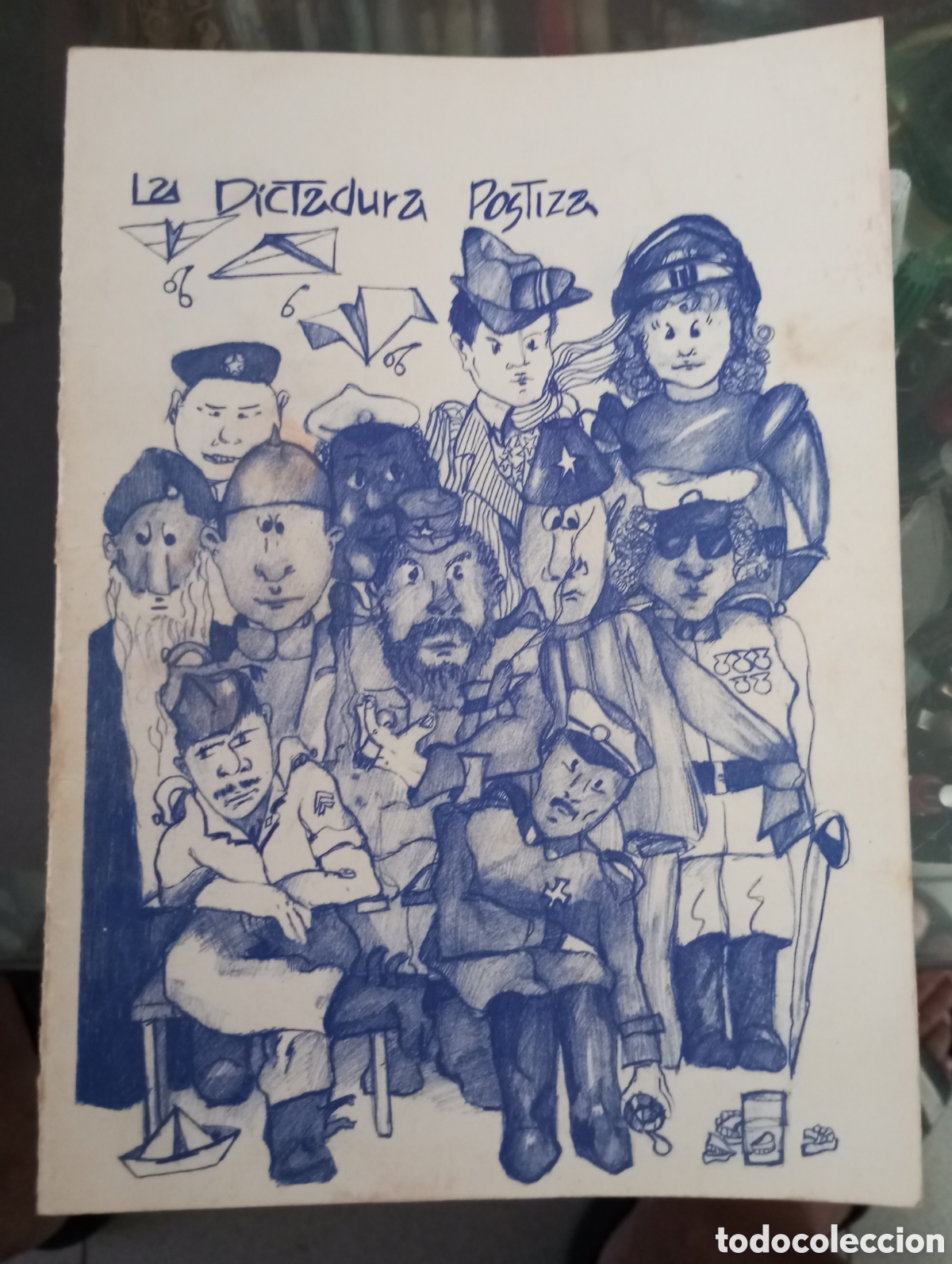 Cat&aacute;logos de m&uacute;sica: Carnaval de C&aacute;diz libreto chirigota la dictadura postiza 1987