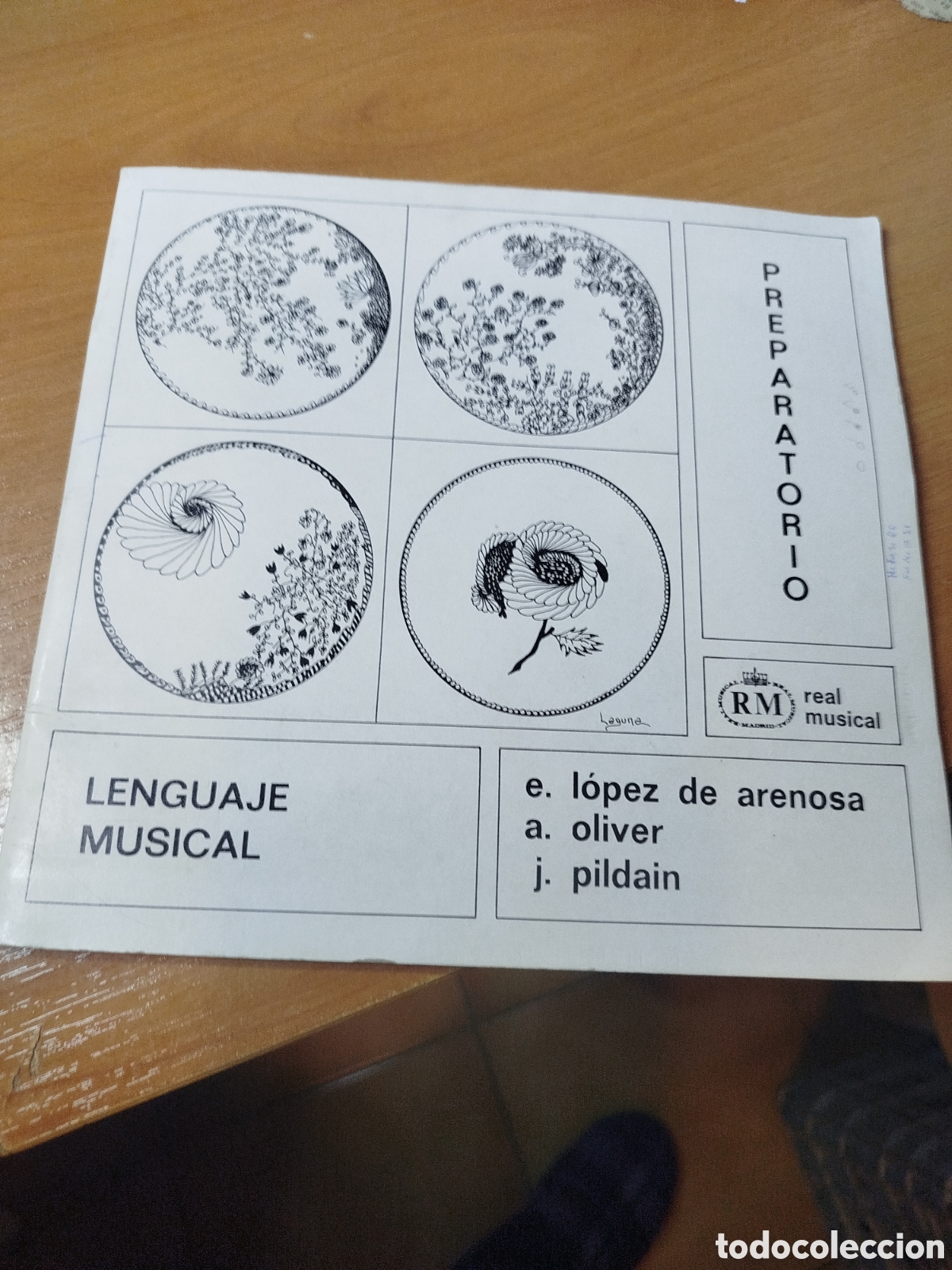 Cat&aacute;logos de m&uacute;sica: Preparatorio. lenguaje musical. L&oacute;pez de arenosa. Real musical. Partituras