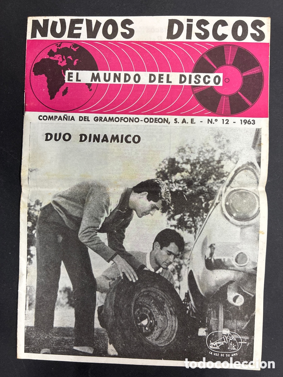 Cat&aacute;logos de m&uacute;sica: CATALOGO DISCOS ODEON N&ordm; 11 1963 THE BEATLES DUO DINAMICO EL MUNDO DEL DISCO