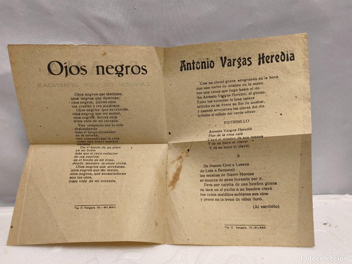 Catalogues de Musique: EL ALMA &ndash; CANCI&Oacute;N DE LAS OFRENDAS. OJOS NEGROS. ANTONIO VARGAS HEREDIA. NO TE MIRES EN EL RIO