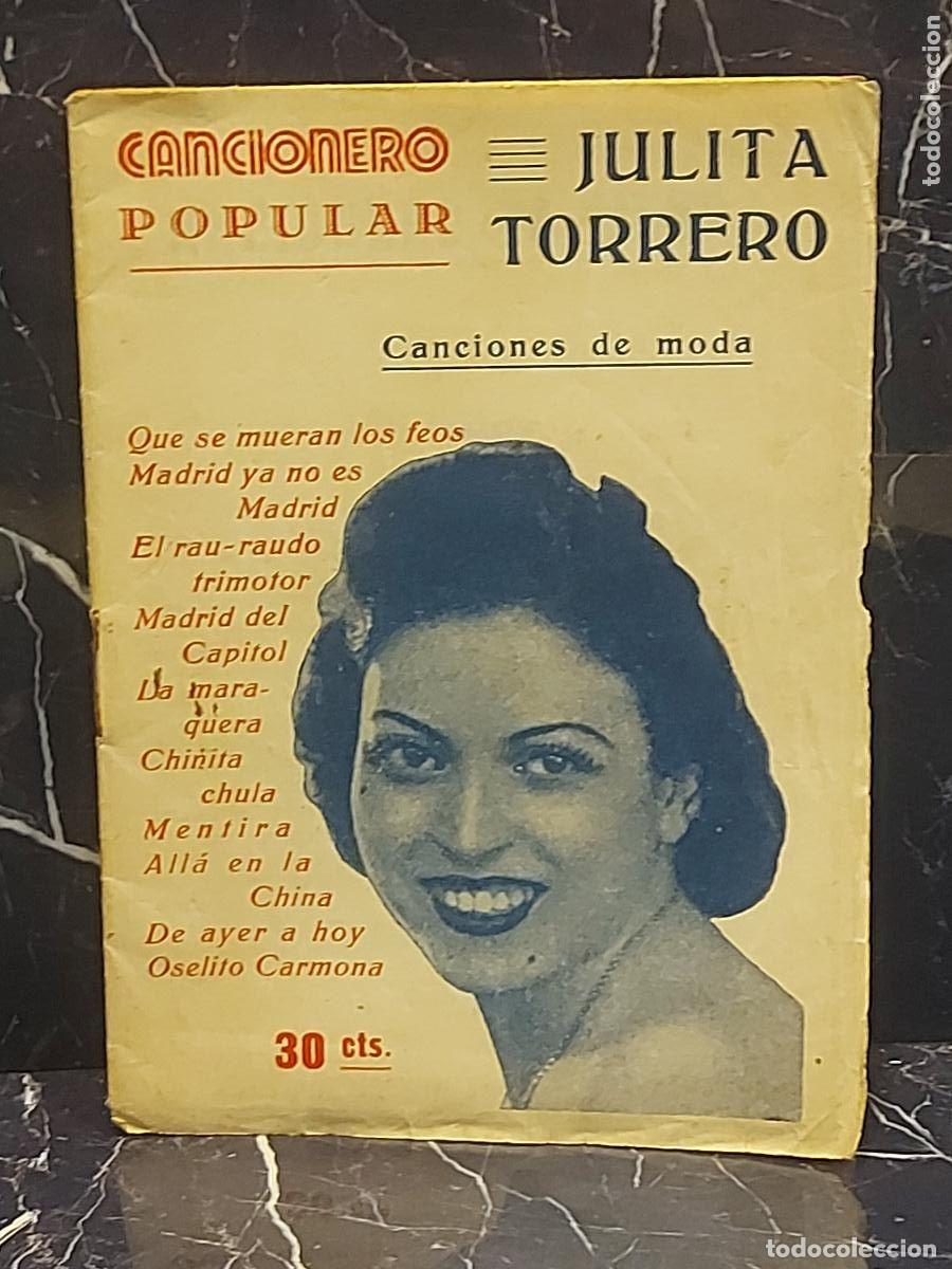 Cat&aacute;logos de m&uacute;sica: CANCIONERO POPULAR N.&ordm; 11 | JULITA TORRERO | CANCIONES DE MODA | ANTIGUO