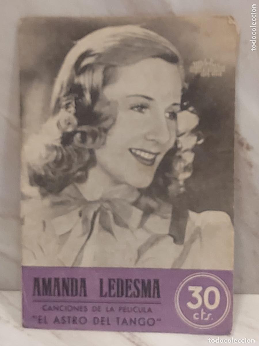 Cat&aacute;logos de m&uacute;sica: AMANDA LEDESMA | EL ASTRO DEL TANGO | MELOD&Iacute;AS DEL D&Iacute;A N.&ordm; 13 | CANCIONERO ANTIGUO