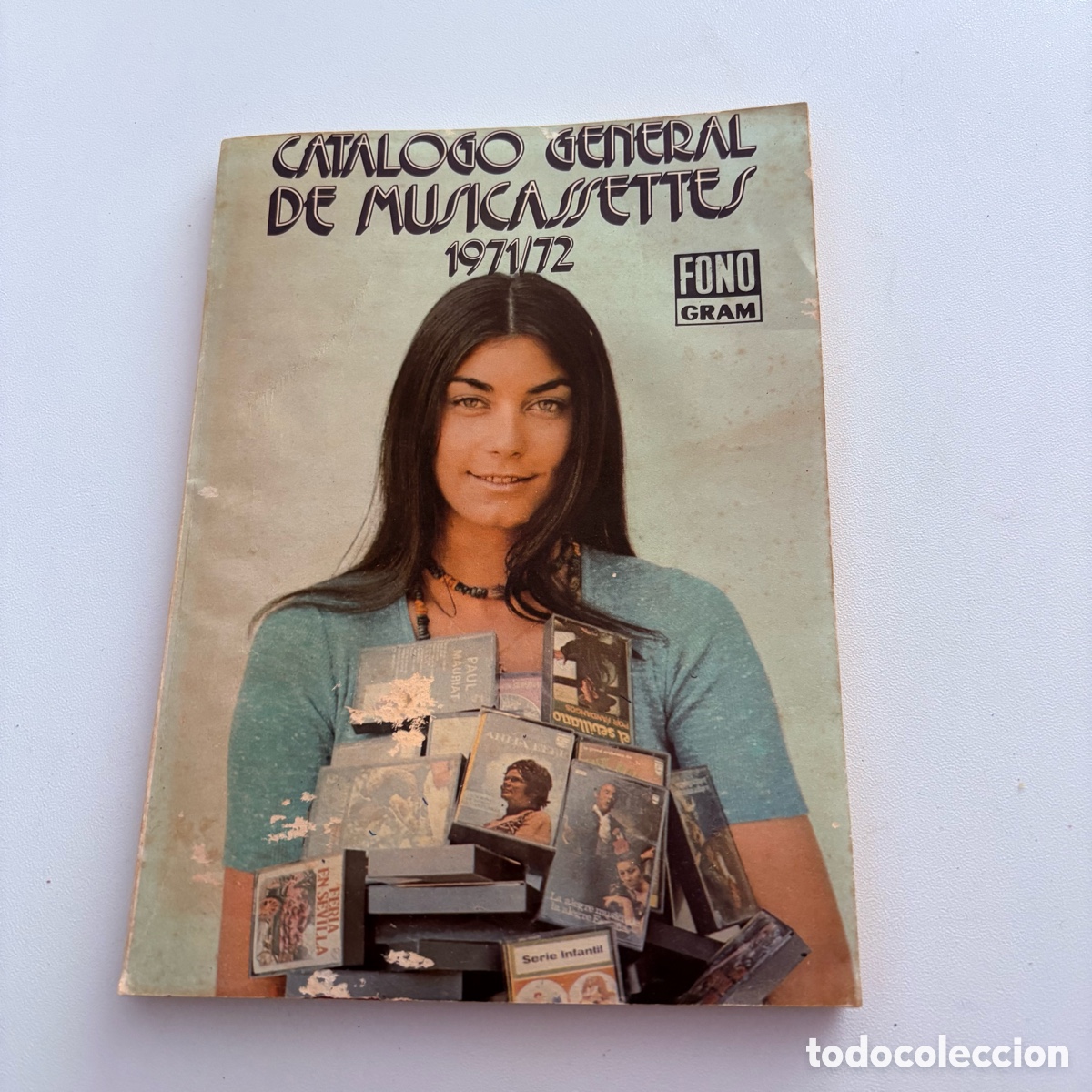 Cat&aacute;logos de m&uacute;sica: catalogo general de musicassettes 1971/1972 cassettes fonogram