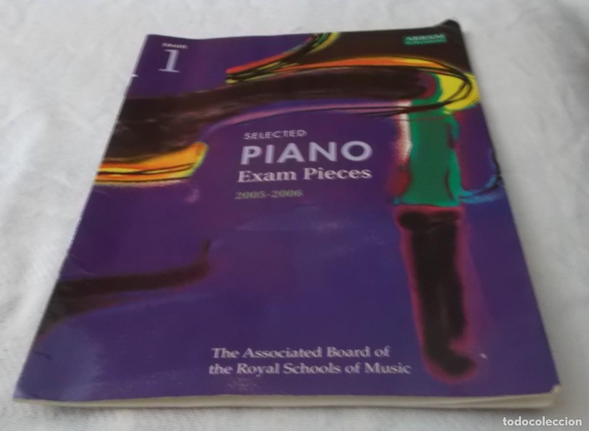 Cat&aacute;logos de m&uacute;sica: selected Piano Exam Pieces 2005-2006 The associated Boar of the Royal Schools of Music