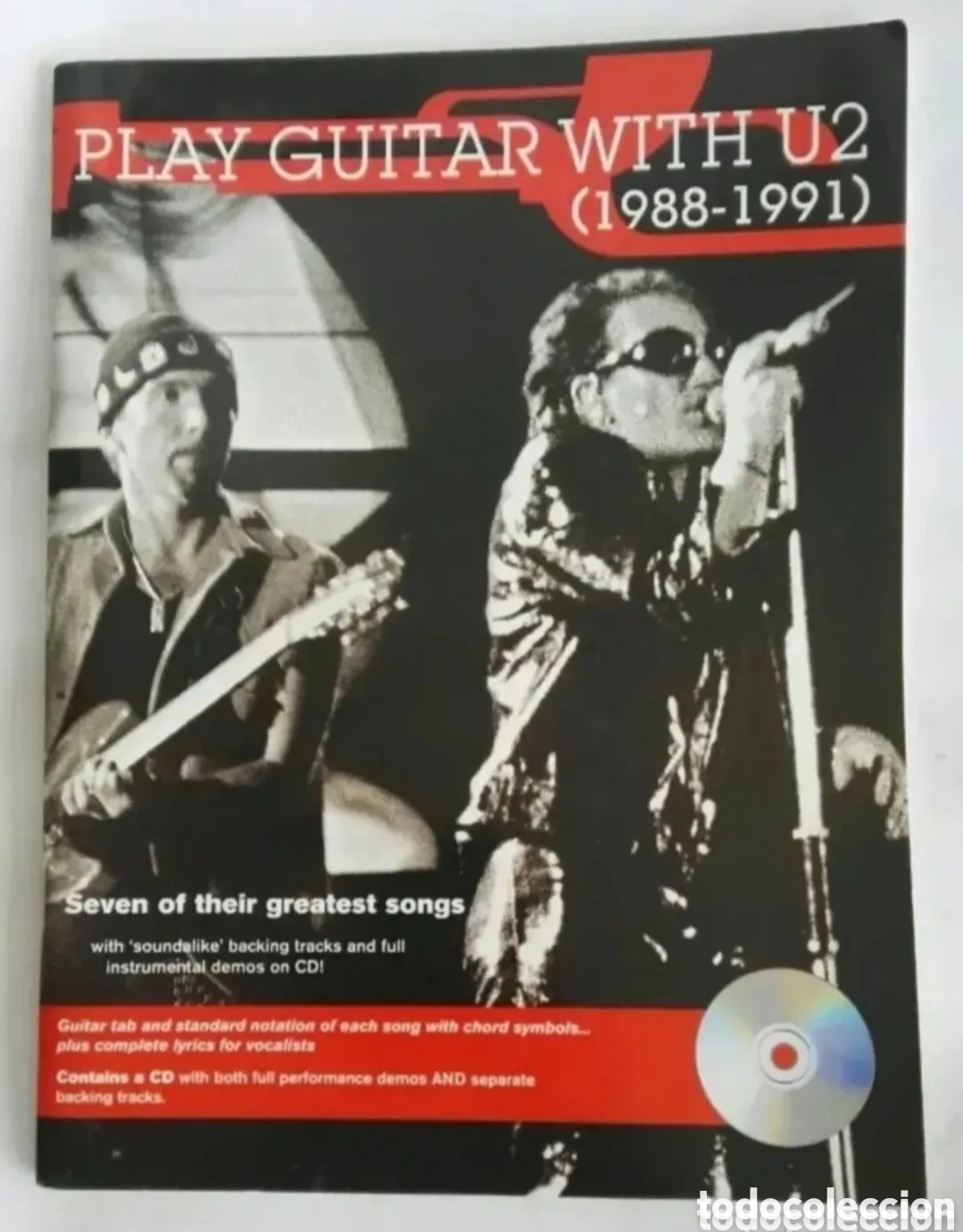 Music Catalogs: Play guitar with U2 (1988-1991) acordes de guitarra