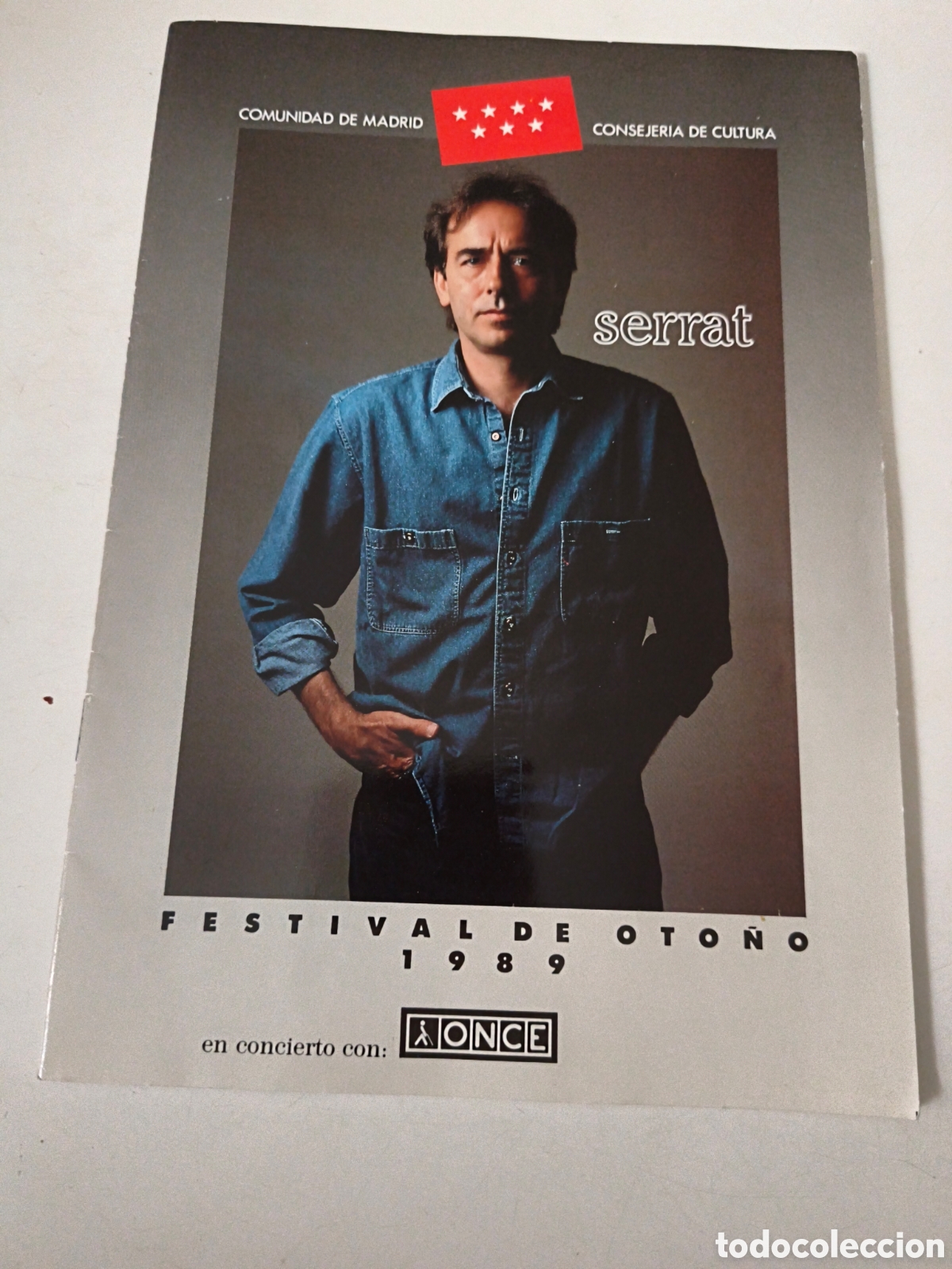 Catalogues de Musique: Serrat. Festival de Oto&ntilde;o. 1989. Madrid