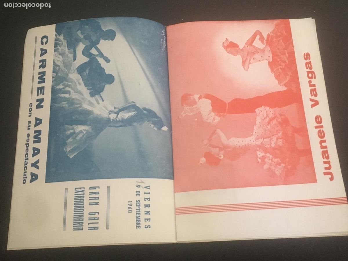 Cat&aacute;logos de m&uacute;sica: carmen amaya catalogo original la masia del pinar lloret de mar 1960