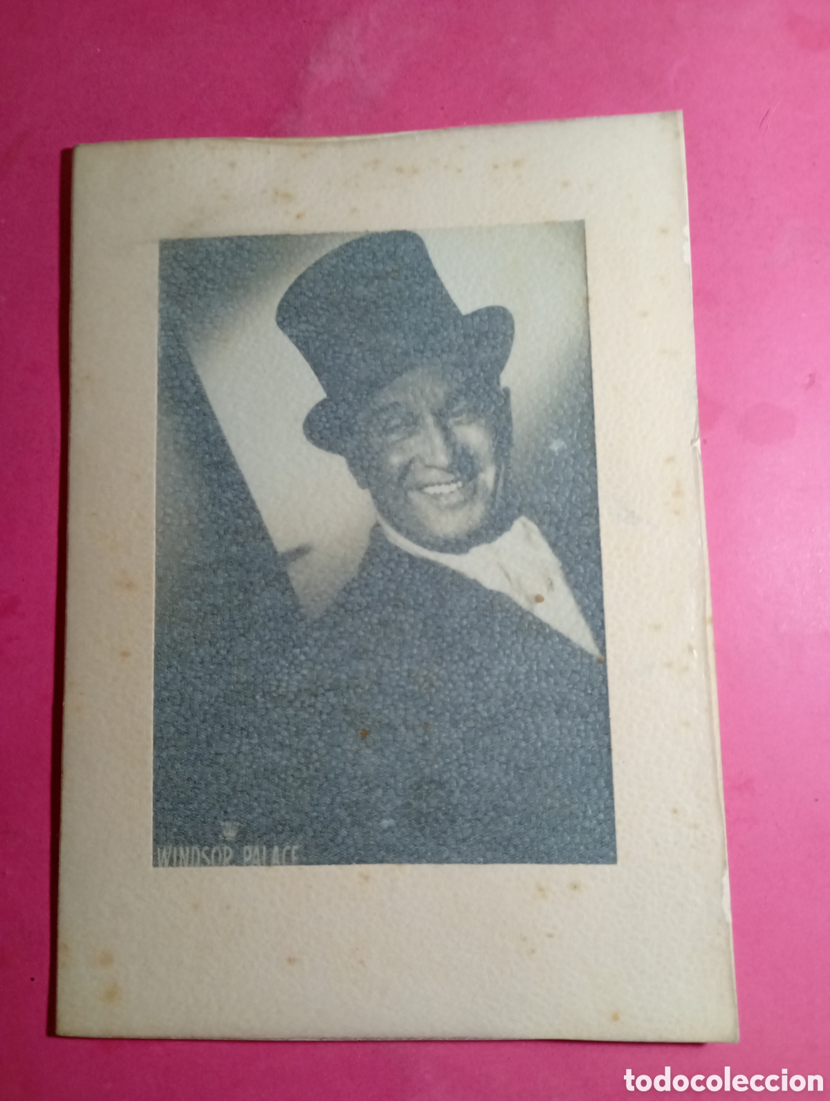 Cat&aacute;logos de m&uacute;sica: MAURICE CHEVALIER 2 &Uacute;NICOS RECITALES EN BARCELONA1952 WINDSOR PALACE ELABORADO FOLLETO PROGRAMA FOTO