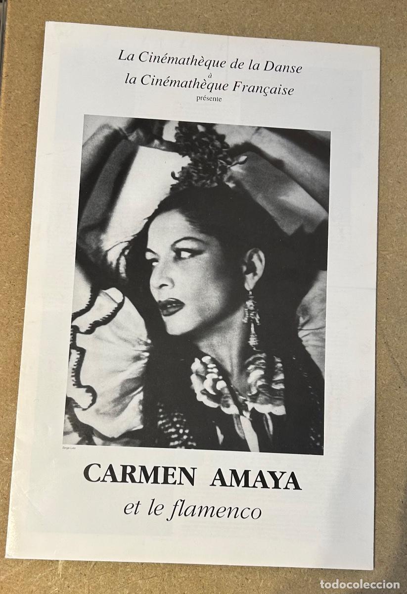 Cat&aacute;logos de M&uacute;sica: Carmen Amaya et le flamenco - Cin&eacute;math&egrave;que de la Danse