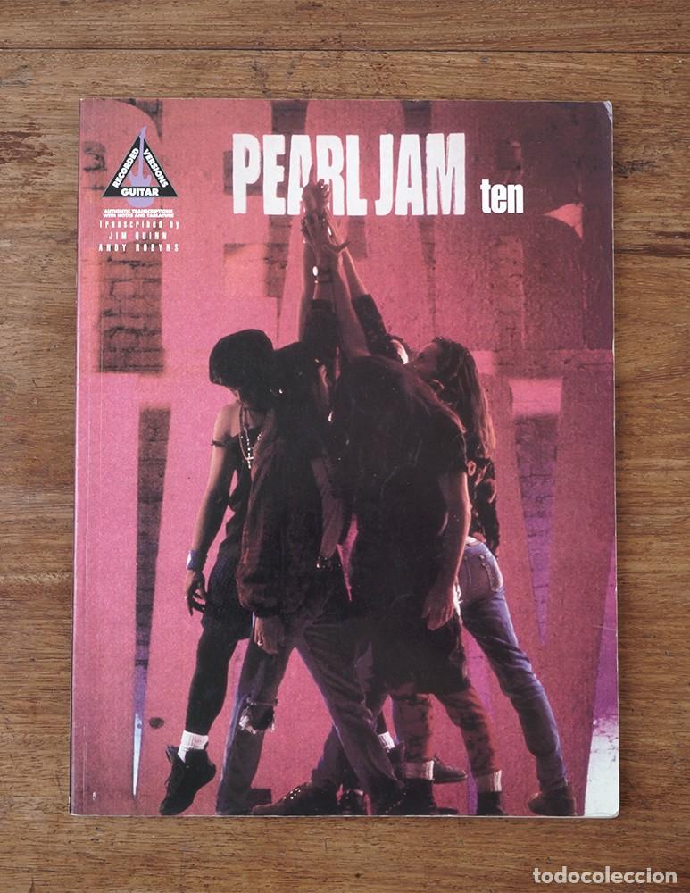 Cat&aacute;logos de m&uacute;sica: Guitar TABs Pearl Jam Ten (1992)
