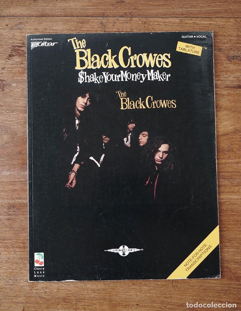 Cat&aacute;logos de m&uacute;sica: Cancionero Black Crowes Shake Your Money Maker TABs guitarra Cherry Lane