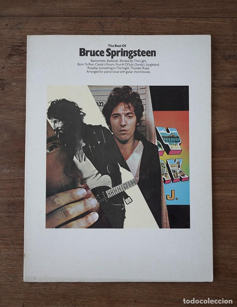 Cat&aacute;logos de m&uacute;sica: Cancionero The Best of Bruce Springsteen