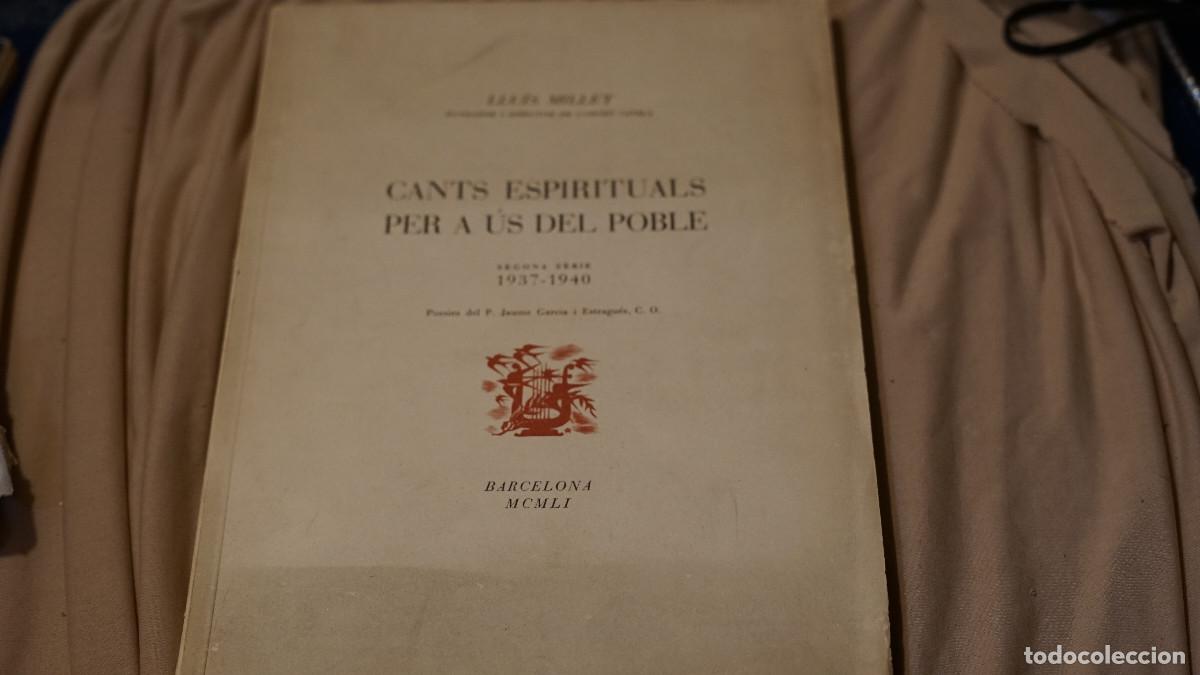 Cat&aacute;logos de m&uacute;sica: Lluis Millet - Cants espirituals per a l'us del poble - Seix Barral 1951