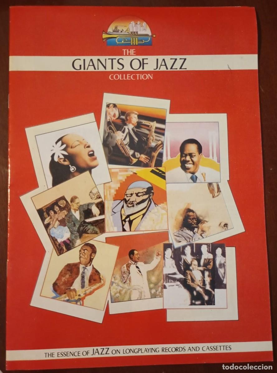 Cat&aacute;logos de m&uacute;sica: CAT&Aacute;LOGO: THE GIANTS OF JAZZ COLLECTION -RECORDS AND CASSETTES