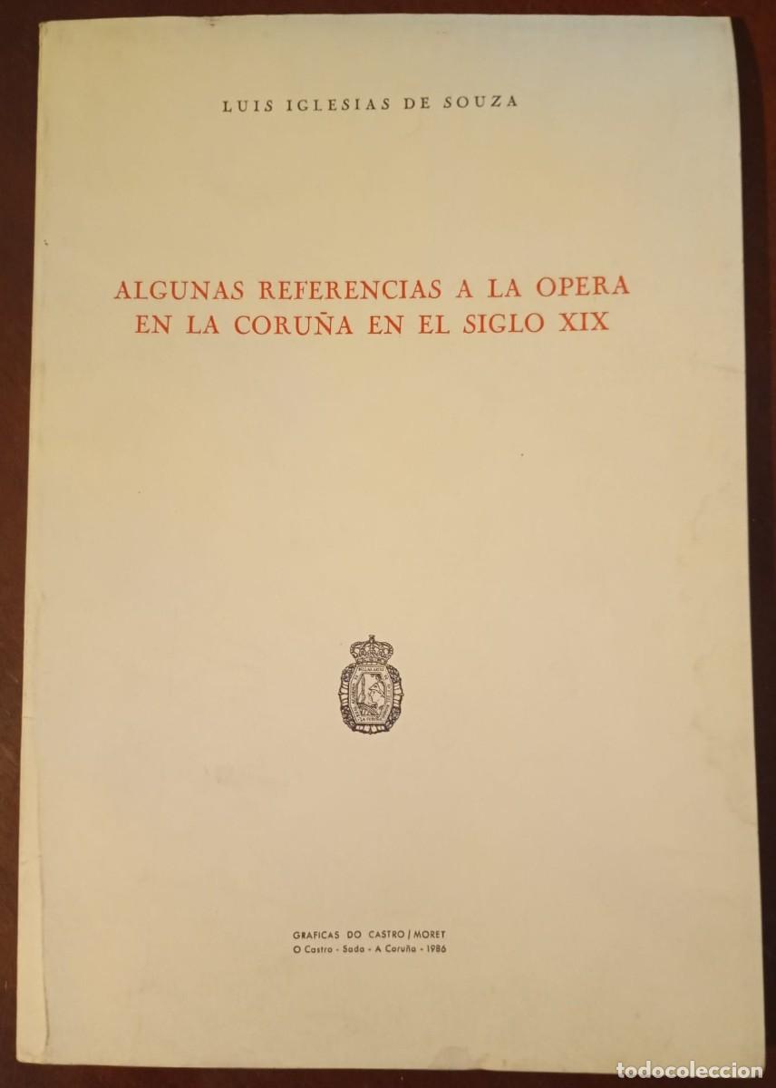 Cat&aacute;logos de m&uacute;sica: Algunas referencias a la &oacute;pera en La Coru&ntilde;a en el siglo XIX