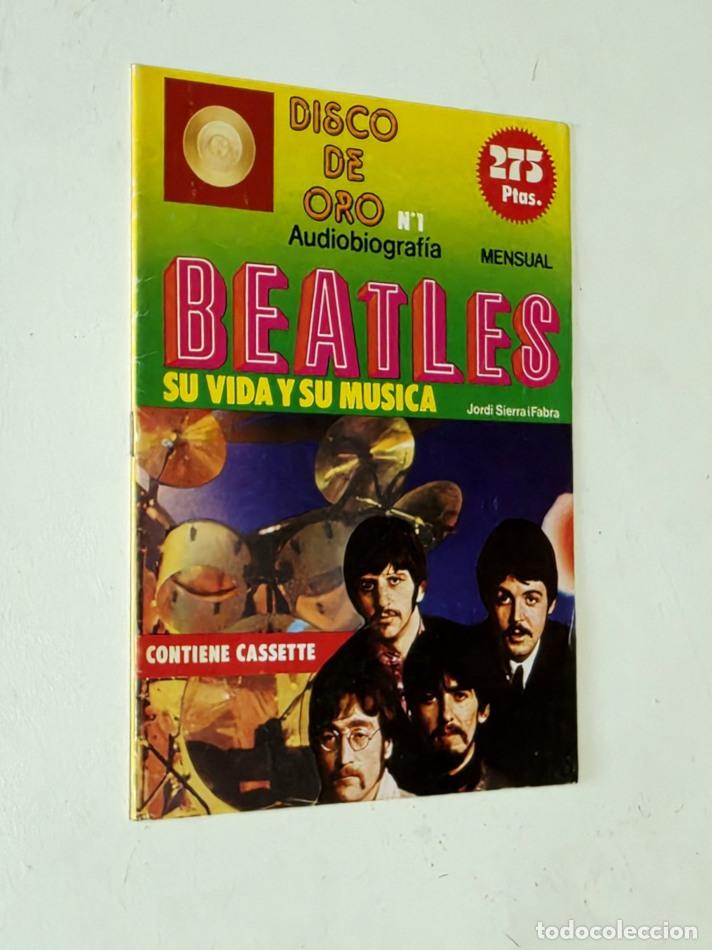 Cat&aacute;logos de m&uacute;sica: BEATLES. SU VIDA Y SU M&Uacute;SICA. (Disco de Oro N.&ordm; 1, Revistilla/Fasc&iacute;culo sin Cassette) - SIERRA, Jor
