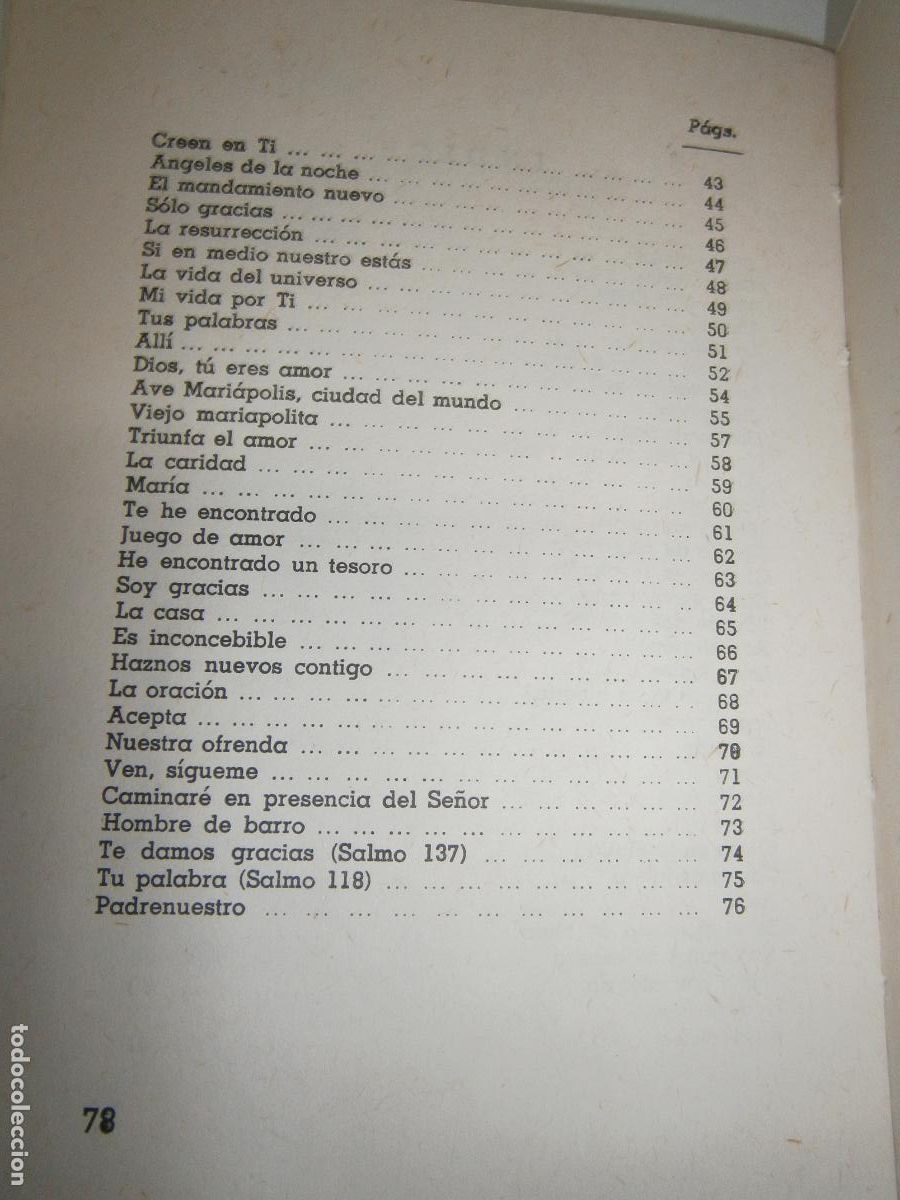 Cat&aacute;logos de m&uacute;sica: CANCIONERO (RELIGIOSO) - Foto 3