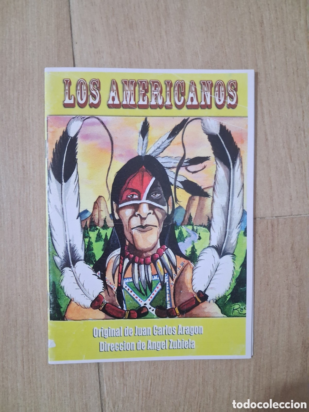 Music Catalogs: LIBRETO CARNAVAL CADIZ - COMPARSA LOS AMERICANOS - JUAN CARLOS ARAGON